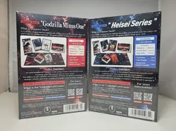 Godzilla Card Game Starter Lot of 2 Decks Minus One &Heisei Seires New Sealed - Image 2
