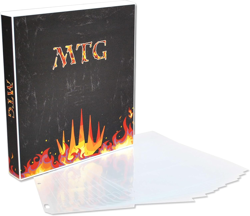 Card Storage Case for Magic the Gathering Game with 20 Playing Card Pages - Hold 313099724741 - Image 1