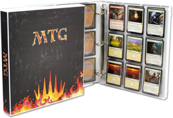 Card Storage Case for Magic the Gathering Game with 20 Playing Card Pages - Hold 313099724741 - Image 2
