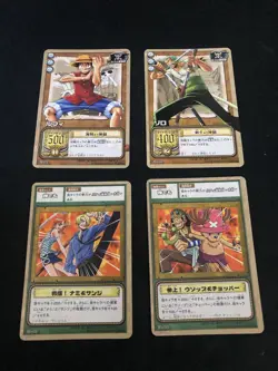 One Piece G2-01 02 03 04 Trading Card Game Promo tcg ccg 2002 jap luffy zoro - Image 1