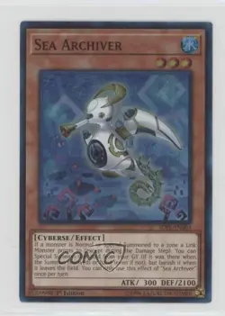 Sea Archiver (SR) 1st Ed. YuGiOh Structure Deck: Powercode Link #SDPL-EN003 s7f - Image 1