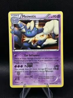 Pokemon Card Meowstic Generations Radiant Collection Reverse Holo RC15/RC32 NM - Image 1