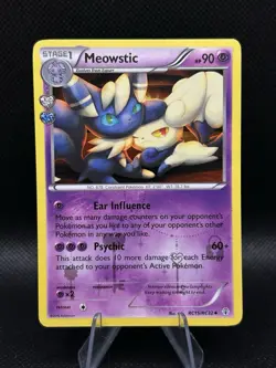 Pokemon Card Meowstic Generations Radiant Collection Reverse Holo RC15/RC32 NM - Image 1