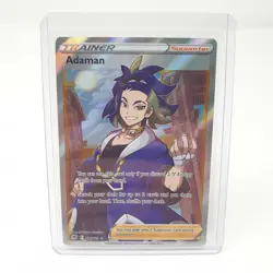 Adaman 181/189 Astral Radiance Full Art Holo Ultra Rare Trainer Pokemon TCG Card - Image 3