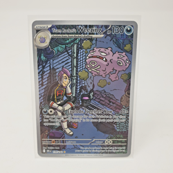 Team Rocket's Weezing 199/182 Destined Rivals Pokemon Card Illustration Rare ENG - Image 1