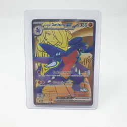 Cynthia's Garchomp ex 215/182 Destined Rivals Pokemon Card Full Art Double Rare - Image 3