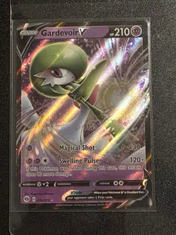 Pokemon Gardevoir v Full Art Ultra Rare Card #016/073 Champions Path NM - Image 1