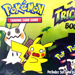 Pokemon Trading Card Game Trick or Trade Booster Bundle 50 Mini Packs - Image 1