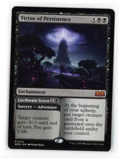 mtg WOE Virtue of Persistence #115 Non-Foil - Image 1