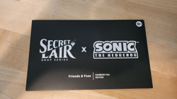 Secret Lair x Sonic: Friends & Foes Rainbow Foil Edition SEALED MTG In Hand - Image 1
