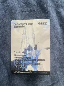 Final Fantasy MTG | To the Crystal Tower | Cryptic Command | Borderless | Reg - Image 1