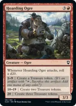 Hoarding Ogre - Light Play MTG Commander Legends: Battle for Baldur's Gate - Image 1