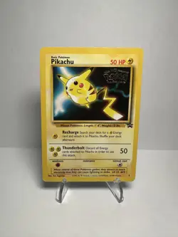Pikachu - 4 - WB Kids Movie Promo Rare 1999 - Pokemon Card - LP - Image 1