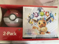 POKEMON ELITE TRAINER BOX SCARLET & VIOLET PRISMATIC EVOLUTIONS SAMS CLUB BUNDLE - Image 1