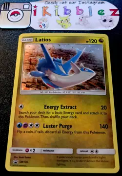 Latias & Latios SM135 SM136 LP Holo Pin Collection Black Star Pokemon Promos! - Image 1