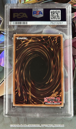 YuGiOh PSA Graded 8 Chocolate Magician Girl LART-EN046 Ultra Rare Alternate Art - Image 2