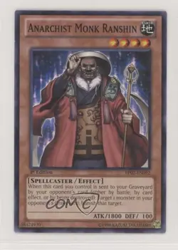 Anarchist Monk Ranshin 1st Ed. YuGiOh Battle Pack 2: War of the Giants 0d2 - Image 1