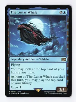 The Lunar Whale (Foil) 0060 (R) MTG Final Fantasy (FIN) (EN) - Image 1