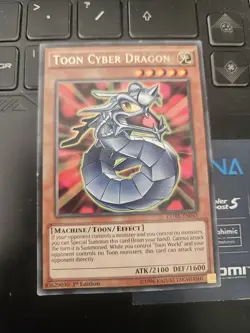 Yugioh Toon Cyber Dragon 1st Ed Rare CORE-EN043 1st ed - Image 1