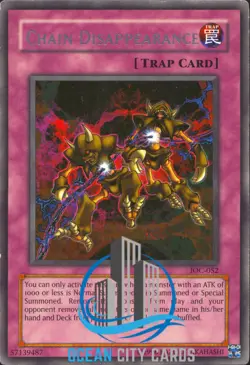 Yugioh Chain Disappearance IOC-052 Rare LP - Image 5