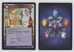 2015 My Little Pony Collectible Card Game Megaphone #139 1m8 - Image 3