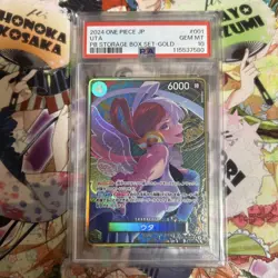 Psa10 One Piece Card Uta Sr Gold Frame Compass Parallel - Image 1