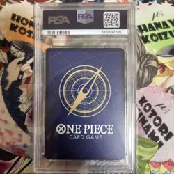 Psa10 One Piece Card Uta Sr Gold Frame Compass Parallel - Image 2