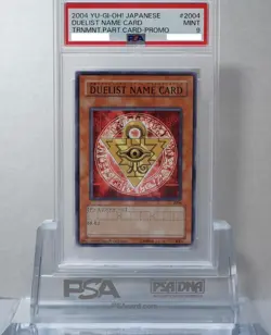 Yu-Gi-Oh! Psa9 Complete Duelist Name Card Thousand Year Puzzle Appraisal Item 20 - Image 1