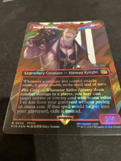 Seifer Almasy - Borderless Surge Foil MTG Final Fantasy (NM) - Image 1