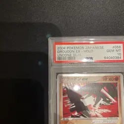 Pokemon Card Game Groudon Ex Psa10 - Image 3