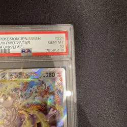 Pokemon Card Game Mewtwo Vstar Psa10 - Image 3
