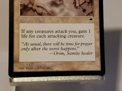 MTG Orim's Prayer Tempest Regular Uncommon Magic - Image 4