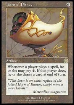 Horn of Plenty - Light Play MTG Mercadian Masques - Image 1