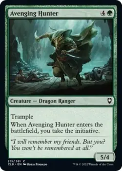 Avenging Hunter - Near Mint MTG Commander Legends: Battle for Baldur's Gate - Image 1