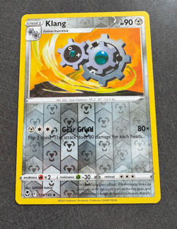 Klang 124/195 - Reverse Holo - Silver Tempest - Pokemon Trading Card Game - Image 1
