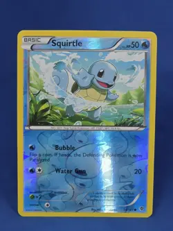 Squirtle Reverse Holo 14/101 Plasma Blast Card Pokemon 2013 - Image 1