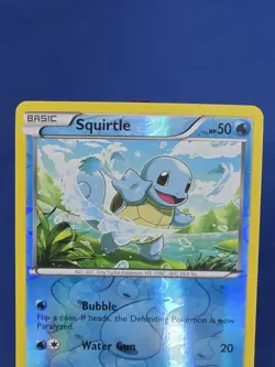 Squirtle Reverse Holo 14/101 Plasma Blast Card Pokemon 2013 - Image 3