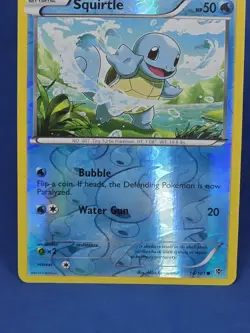 Squirtle Reverse Holo 14/101 Plasma Blast Card Pokemon 2013 - Image 4