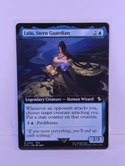 MTG Final Fantasy - Lulu, Stern Guardian (Extended Art Regular) R 0143 FIC - Image 1