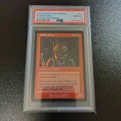 Psa10 Mtg 30Th Goblin King Xi Shao Old - Image 1