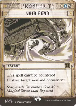 MTG Void Rend (0059) *Non-Foil* Showcase Outlaws of Thunder Junction NM/MT - Image 1