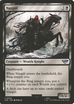 MTG Nazgul (0334) *Non-Foil* Base Lord of the Rings LOTR MT/NM Combined Shipping - Image 1