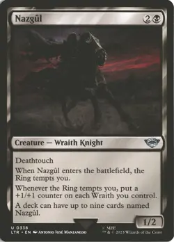 MTG Nazgul (0338) *Non-Foil* Base Lord of the Rings LOTR MT/NM Combined Shipping - Image 1