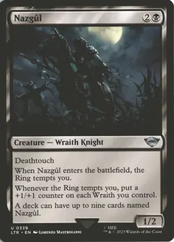 MTG Nazgul (0339) *Non-Foil* Base Lord of the Rings LOTR MT/NM Combined Shipping - Image 1