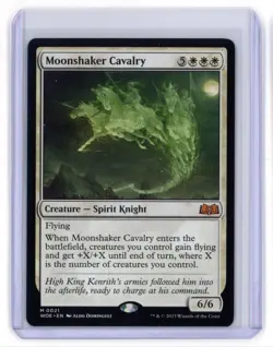 mtg WOE Moonshaker Cavalry #21 Non-Foil - Image 1