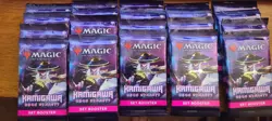 20 factory sealed Kamigawa Neon Dynasty Set Booster Packs Booster Pack Magic MTG - Image 1