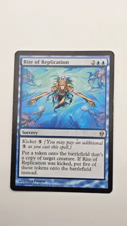 MP 1x Rite of Replication - Zendikar - MTG - Image 1