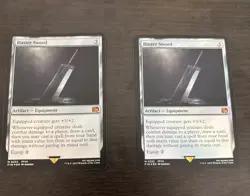 Buster Sword Final Fantasy Foil NM MTG - Image 1