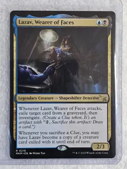 MTG Lazav, Wearer of Faces #216 Murders at Karlov Manor Magic Card Rare NM - Image 4