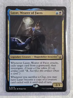 MTG Lazav, Wearer of Faces #216 Murders at Karlov Manor Magic Card Rare NM - Image 5